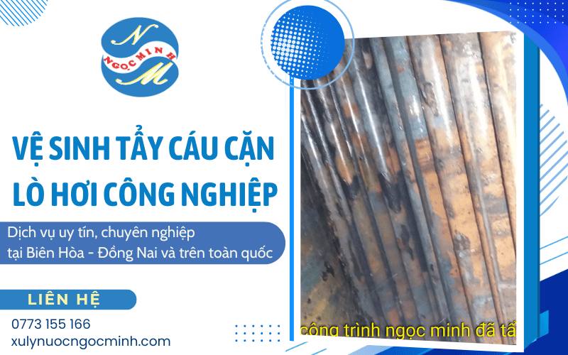 vệ sinh tẩy cáu cặn lò hơi