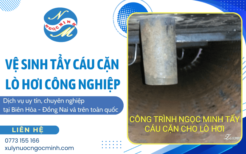 vệ sinh tẩy cáu cặn lò hơi